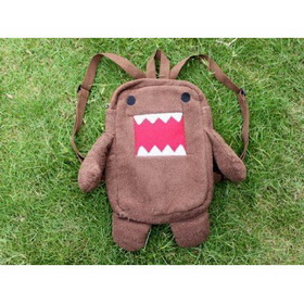 Free Shipping 12'' Domo Kun DomoKun Plush Backpack School Shoulder Bag