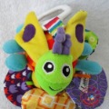 Hot Selling Flying Honeybee Infant Play and Grow Toy Musical Rattle Plush Toy