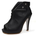 Fashion Stars Style Sex Lady's High-heeled Shoes Large Base Platform Dress Shoes