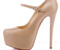 Lady 160 Platform Pumps Beige Arrival High Heel Shoes