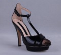 Lady Strappy  Woman Sandal Beautiful Clog Genuine Leather High Heel  Shoe