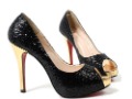 Women Dress Peep Toe Sexy Party Evening High Heel Shoes