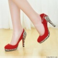 Lady's Dress Shoes Fashion Sex High Heels Shoes
