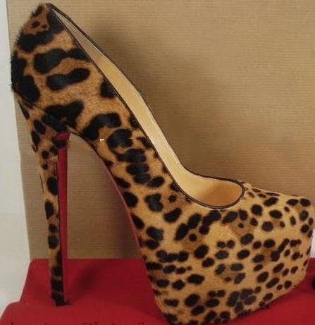 Womens High Heel Sexy Classics Leopard Shoes