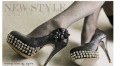 Dress Shoes High Heeled Shoes Rivets Company High with Women Shoes