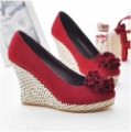 Sexy Fashion Competitive Price High Heel Wedge Shoes