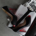 Sexy Red Soled Charm  Fish Head High Heels Shoes