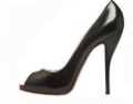 New Arrival Women's Fashion Dress Black Sexy High Heel Shoes Classical Peep Toe Platform