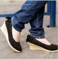 Abrasion-Resistant Korea Style Anti-Slip Wedge Shoes