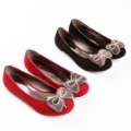 Sexy Bowknot Stylish Women Office Comfort-Footed Pealike Dress Loafers