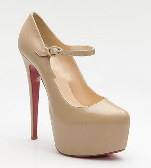 Women Double Platform Quality High Heel Shoes