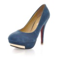 Stiletto Heel Closed Toe Wedding & Party Metal Ornaments Dress Lofers
