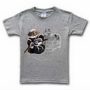 Kung Fu Panda Pattern 100% Cotton Short Sleeve Men's T-Shirts