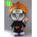 Anime Naruto Cosplay Orange & Black With Clouds On Stuffed & Plush Animal