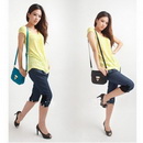 Vintage Genuine Leather Messager Fashion Candy Color Satchels New Arrivals Ladies Bags
