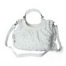 White Women's Genuine Leather Handbags & Shoulder Bags