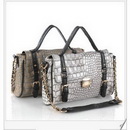 Top Quality Brand Women Lady Girl Genuine Leather Shoulder Tote Dual Function Satchel Designer Bag