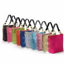 Euramerican Popularity Female Metal Clasp Oxford Nylon Ring Button Shoulder Bag