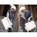 Han Edition Fashion Bowknot Single Inclined Shoulder Bag