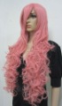 Anime Cos Stylish Long Curls Big Curly Bang Cosplay Wigs Hair Ladies's Synthetic Costume Wig