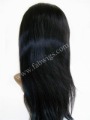 18 Inch Straight Light Brown Women's Long Full Lace Wigs