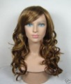 Stylish Women's Yellow Long Health Full Lace Wigs