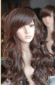 Long Scroll Fluffy Lady's Free Style Full Lace Wigs