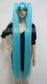 Blue Color Cosplay Style Long Straight Full Lace Wigs