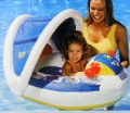 High Quality Plastic Material Cute And Sweet Net Family Of Four Baby Toy Duck