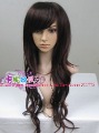 Black Curl Shape Synthetic Party Wigs
