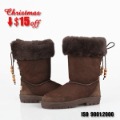 Lady Shoe Snow Fashion 100% Double Faced Sheepskin Boots