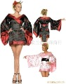 Silk New Style Sexy Lingerie Garters Belt(Black & Pink)