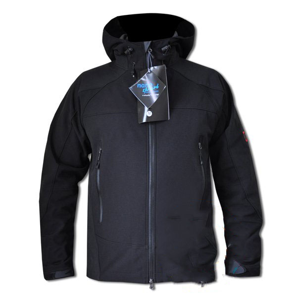 Color Black Navy Blue Red Green Men Soft shells Hoody Jacket