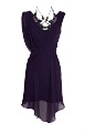 Fashion Beaded Necklace Women's Dress