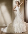 Tube Removable Strap Sexy Wedding Dress