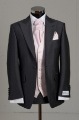 Custom-Made Full Length Single Button Men's Suits