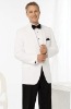 Anti-Static Unique White Formal Style Men's Suits