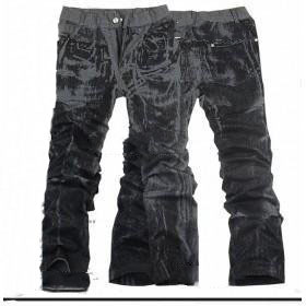 Men's Fashionable Casual Classic Jeans Ployster Trousers