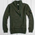 Super Quality Italy Men's Flat Knitted Cardigan 100% Cashmere Sweaters