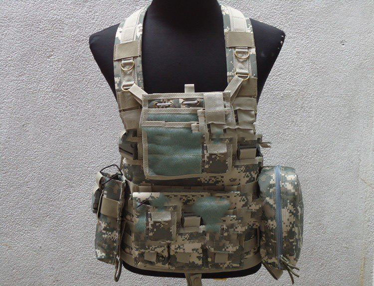 Jungle Digital Color Camouflage Design Tactical Outdoor Vest