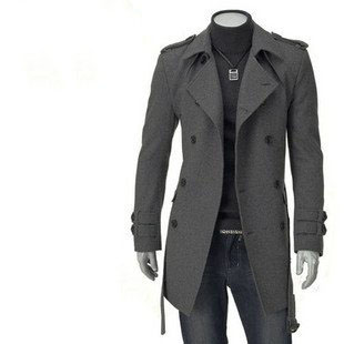 Business Style Leisure Outerwear Turn-Down Collar Men's Jackets