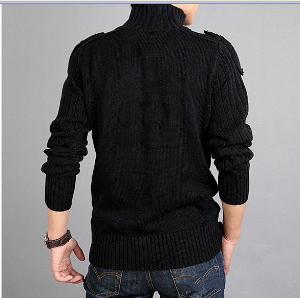New Men's Vogue Anti-Shrink Cardigan Long Sleeve Sweaters