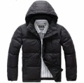 Waterproof Black With Stripes Men's Vests & Waistcoats