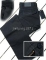 New Men's Casual Black Brand The Cotton Fabric Classic Designer Pants