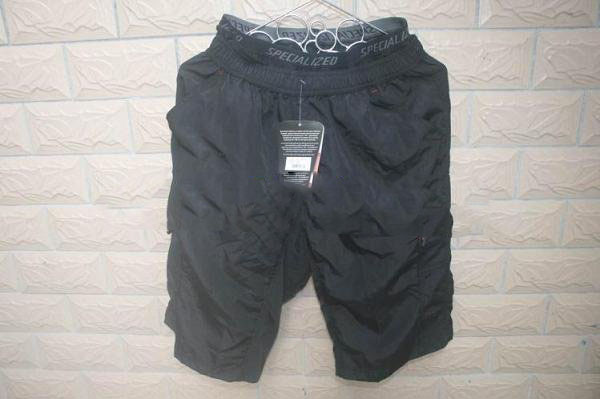 Black Color Relaxation Style Bicycle Accessories Men's Shorts
