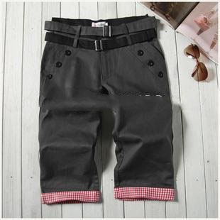 Casual Style with Unique Buckle Stylish Desgner Men's Shorts