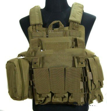 Camouflage Color Tactical Design Oxford Nylon Fabric Vest