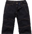 Simple Style Classic Dark Color Denim Cloth Men's Shorts