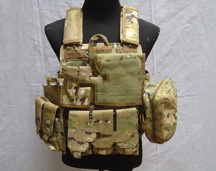 Polyester / Cotton Wear Resistant Tactical Oxford Nylon Vest