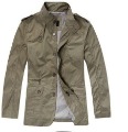Spring New Straight type Anti-Wrinkle Multi-pocket Men's Casual Breathable Jacket